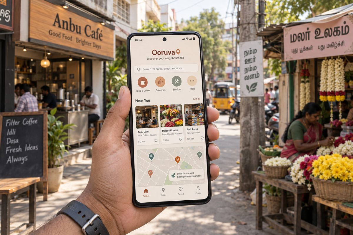 AI-generated project illustration for Ooruva